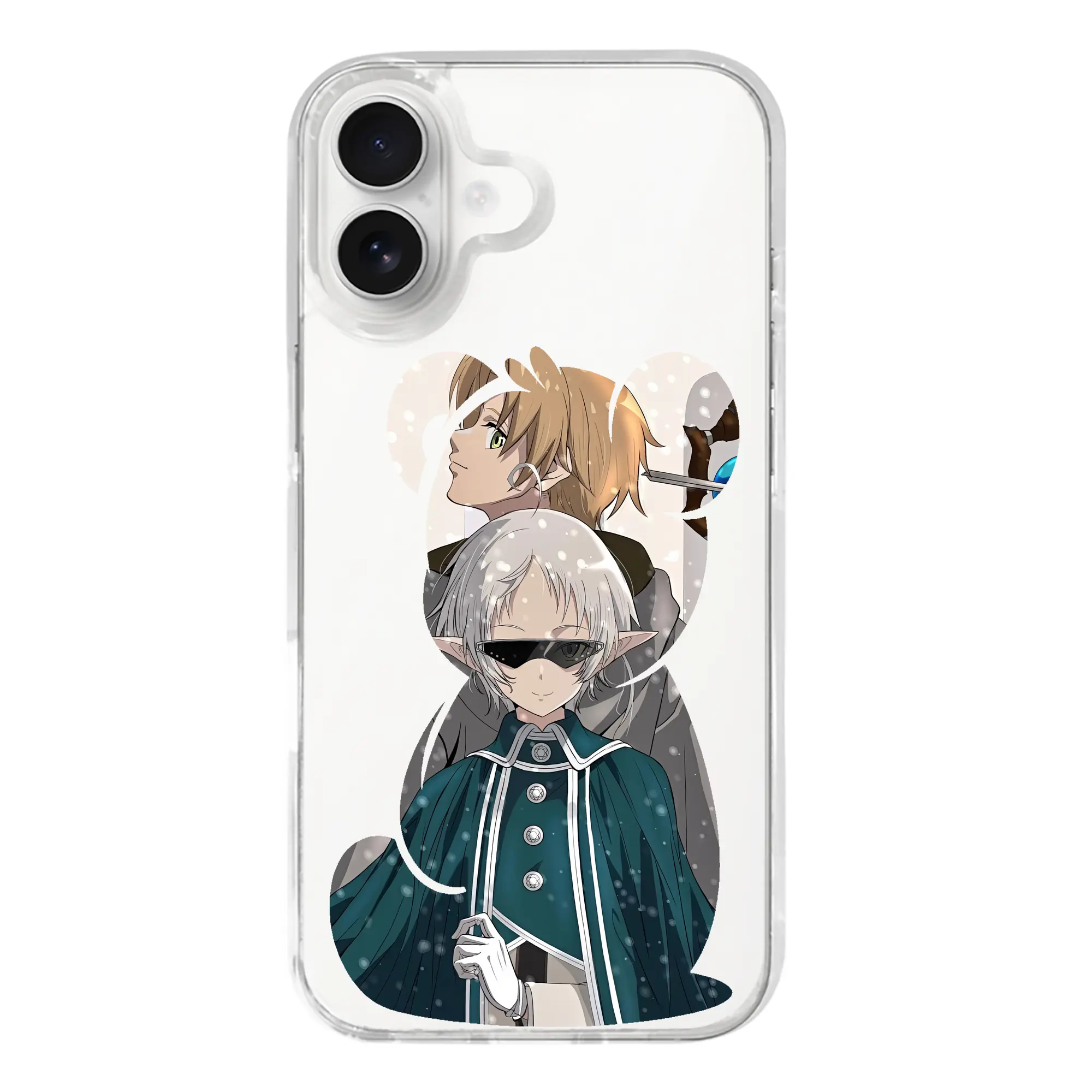 無職転生 グッズ,シルフィエット - iPhone 17シリーズ 透明スマホケース – 薄型・耐衝撃・精密フィット保護カバー